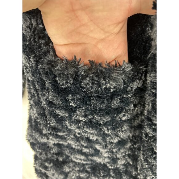 Wilfred Black Grete Plush Fuzzy Teddy Jacket Womens Size XS - Picture 2 of 9